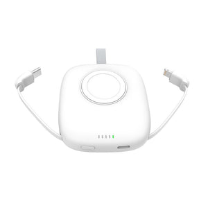 2-in-1 Powerbank mit kabelloser Schnellladefunktion