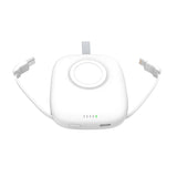 2-in-1 Powerbank mit kabelloser Schnellladefunktion